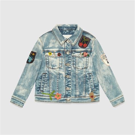 gucci denim jacket kids|Gucci kids outlet.